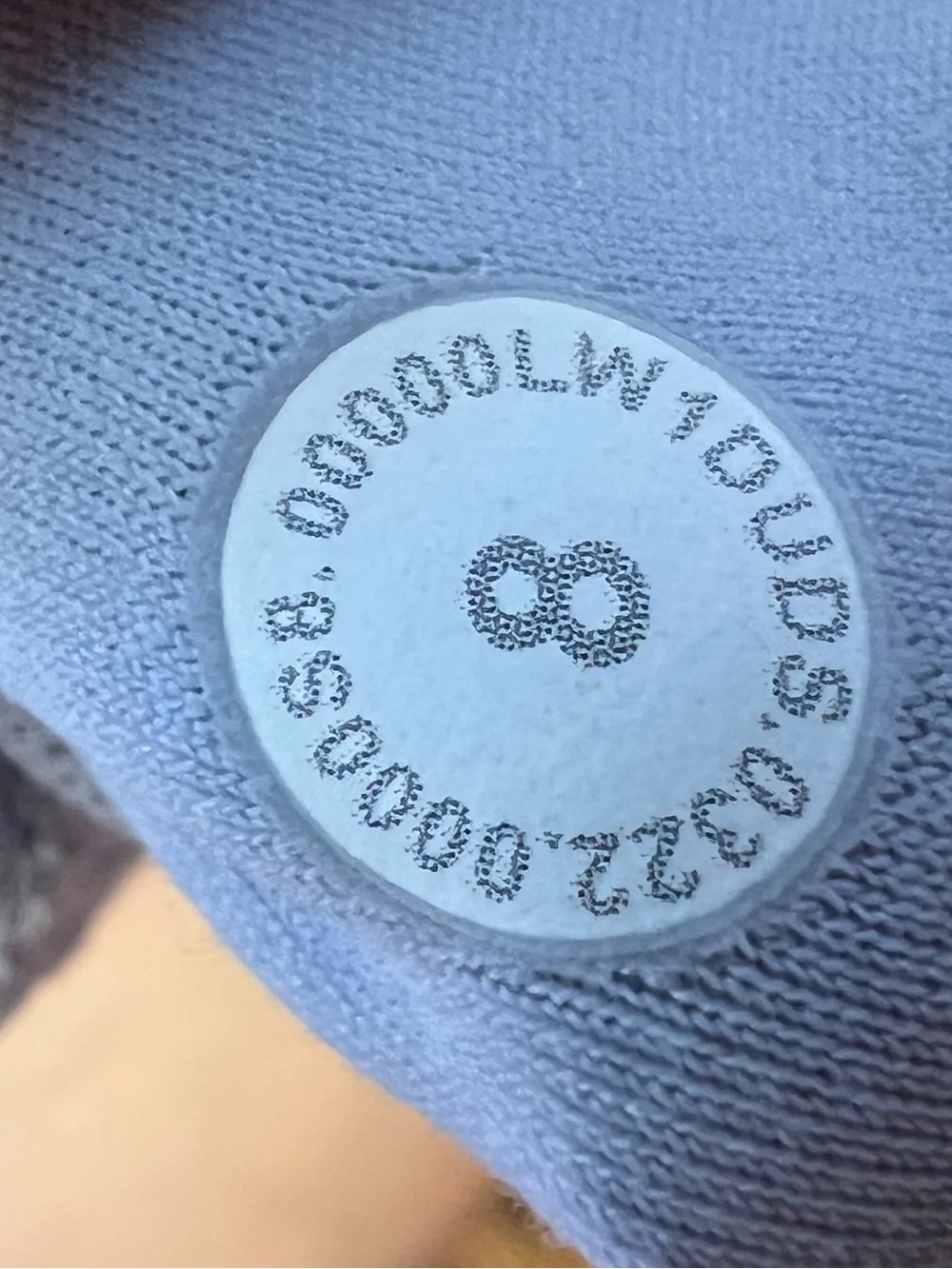 #684 Lululemon Align Tank Top Blue Linen Nulu Built In Bra Size 8 EUC